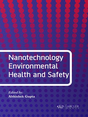 cover image of Nanotechnology Environmental Health and Safety